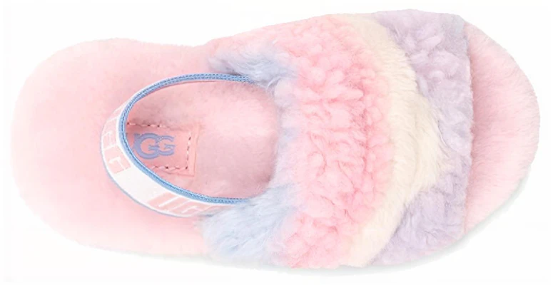 (TD) UGG Fluff Yeah Slide ''Cali Collage - Pride Stripes'' - Pride Streifen Slipper 1120115T-PSTR Shop (TD) UGG Fluff Yeah Slide ''Cali Collage - Pride Stripes'' - Pride Streifen Slipper 1120115T-PSTR