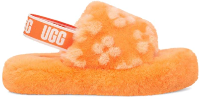 Order (TD) UGG Fluff Yeah Slide California Poppy Sandal Lelaki & Wanita 1120011T-CPPP