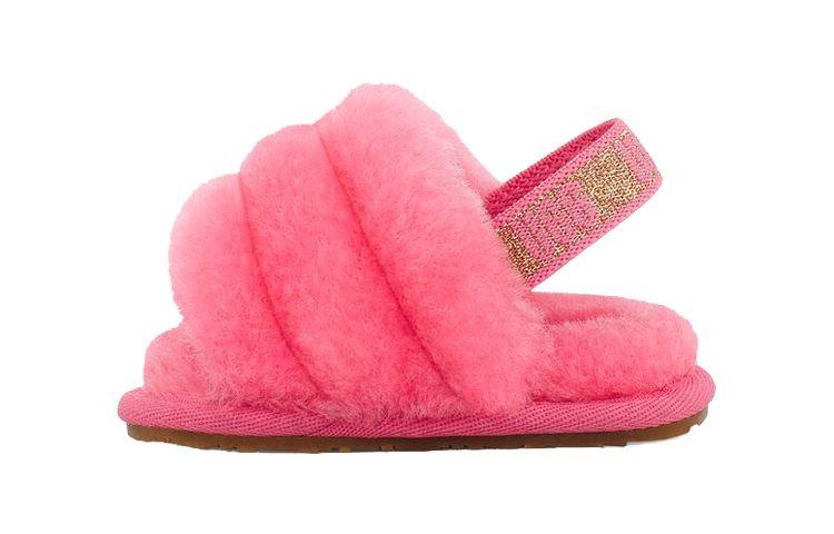 (Toddler) UGG Fluff Yeah Slide 'Glitter Pink' 1116490I-PKRS