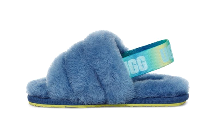 (Toddler) UGG Fluff Yeah Slide 'Mystic Blue Gradient' 1120032T-MBGT