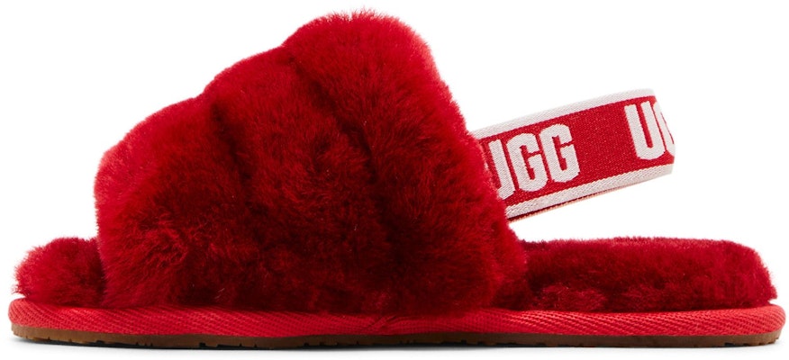 (TD) UGG Fluff Yeah Slide 'Rojo Cinta' 1098579T-RBRD Lookbook (TD) UGG Fluff Yeah Slide 'Rojo Cinta' 1098579T-RBRD