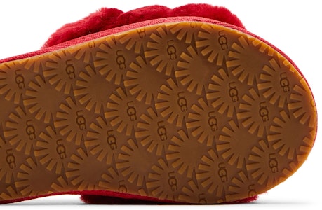 (幼童) UGG 絨毛涼拖鞋 '緞帶紅' 1098579T-RBRD Purchase (幼童) UGG 絨毛涼拖鞋 '緞帶紅' 1098579T-RBRD