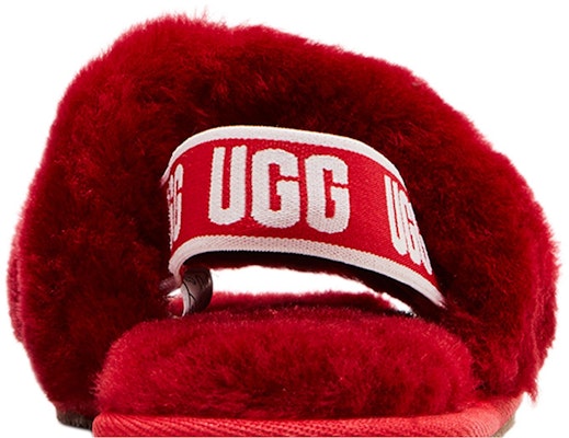 (TD) UGG Fluff Yeah Slide 'Rojo Cinta' 1098579T-RBRD Sizing (TD) UGG Fluff Yeah Slide 'Rojo Cinta' 1098579T-RBRD