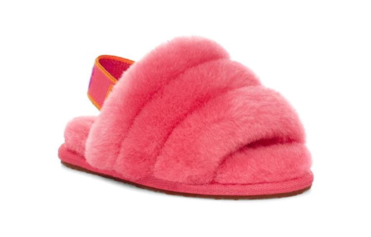 Lookbook (TD) UGG Fluff Yeah 毛绒凉拖 草莓冰沙多色女士拖鞋 1117462T-SSMLT