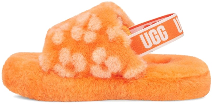 (Toddler) UGG Fluff Yeah Slide 'California Poppy' 1120011T-CPPP Buy (Toddler) UGG Fluff Yeah Slide 'California Poppy' 1120011T-CPPP