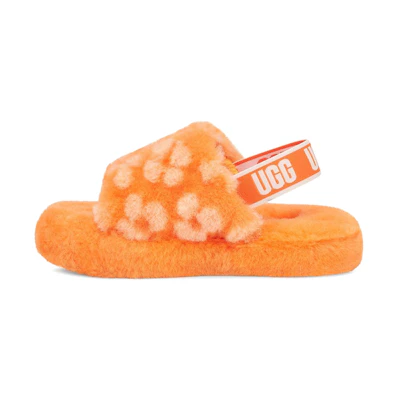 (TD) UGG Fluff Yeah Slide 'California Poppy'