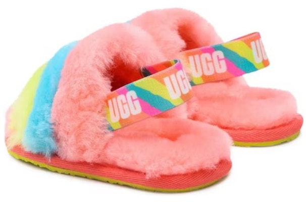 (Toddler) UGG Fluff Yeah Slide Peach Bliss Multi 1124931T-PBMT Shop (Toddler) UGG Fluff Yeah Slide Peach Bliss Multi 1124931T-PBMT