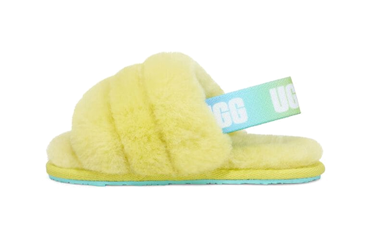 (Toddler) UGG Fluff Yeah Slide 'Pollen Gradient' 1120032T-PGRD