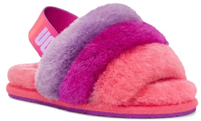 (Toddler) UGG Fluff Yeah Slide Purple Rainbow 1120073T-PPRB Lookbook (Toddler) UGG Fluff Yeah Slide Purple Rainbow 1120073T-PPRB