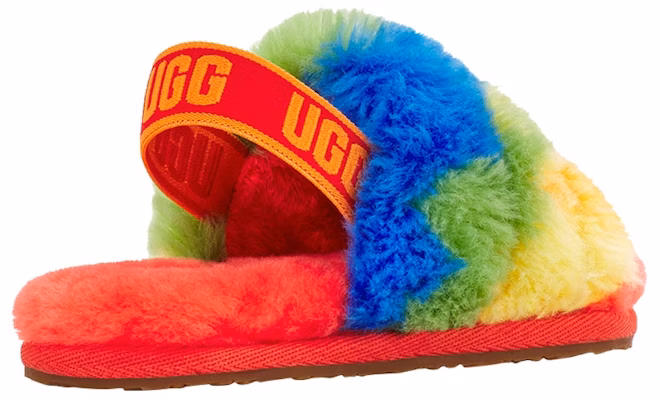 (Toddler) UGG Fluff Yeah Slide Rainbow Stripes 1119841T-RSTR Lookbook (Toddler) UGG Fluff Yeah Slide Rainbow Stripes 1119841T-RSTR