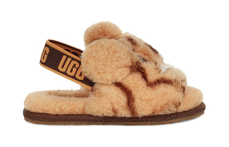 Order (TD) UGG Fluff Yeah Slide Tiger Stuffie 'Margarita Tierra Oscura' 1124940T-DDER