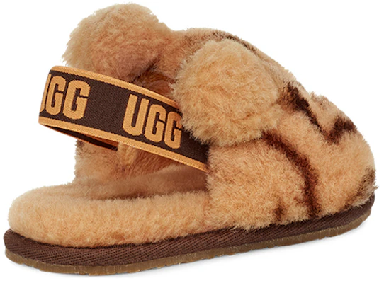 (TD) UGG Fluff Yeah Slide Tiger Stuffie 'Margarita Tierra Oscura' 1124940T-DDER Shop (TD) UGG Fluff Yeah Slide Tiger Stuffie 'Margarita Tierra Oscura' 1124940T-DDER