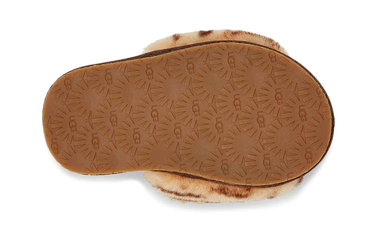 Details for (TD) UGG Fluff Yeah Slide Tiger Stuffie 'Margarita Tierra Oscura' 1124940T-DDER