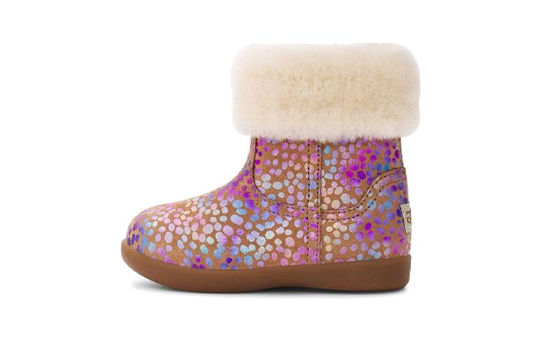 (Toddler) UGG Jorie II 'Glitter Chestnut with Zipper' 1120953T-CSSD