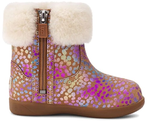 (Toddler) UGG Jorie II 'Glitter Chestnut with Zipper' 1120953T-CSSD Order (Toddler) UGG Jorie II 'Glitter Chestnut with Zipper' 1120953T-CSSD