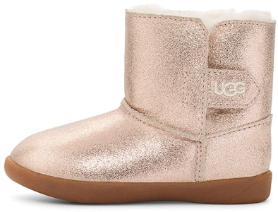 幼童 UGG Keelan 金屬閃亮羊皮款雪地靴 玫瑰金色 Buy 幼童 UGG Keelan 金屬閃亮羊皮款雪地靴 玫瑰金色