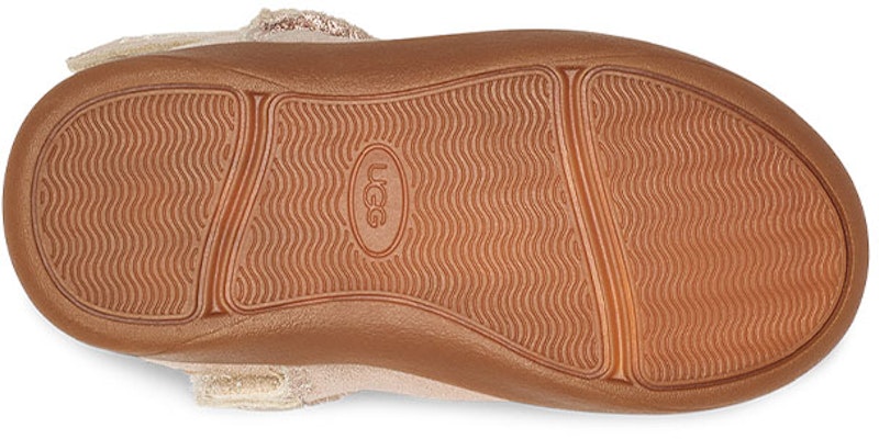 (PS) UGG Keelan Metallic Glitter 'Rose Gold' - Emas Ros Berkilauan 1123351T-RGL Details for (PS) UGG Keelan Metallic Glitter 'Rose Gold' - Emas Ros Berkilauan 1123351T-RGL