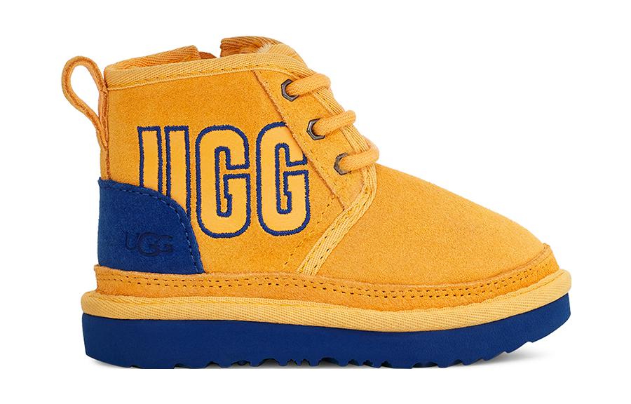 Order (Toddler) UGG Logo Boots 'Yellow Blue' 1130787T-SNSD