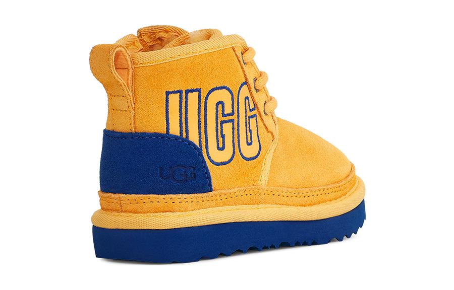 Shop (Toddler) UGG Logo Boots 'Yellow Blue' 1130787T-SNSD