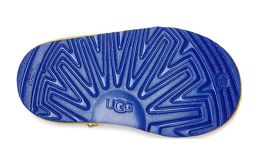 Details for (Toddler) UGG Logo Boots 'Yellow Blue' 1130787T-SNSD