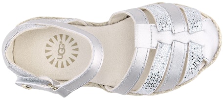 幼童 UGG Matilde Sparkles 輕便休閒涼鞋 銀色 Shop 幼童 UGG Matilde Sparkles 輕便休閒涼鞋 銀色