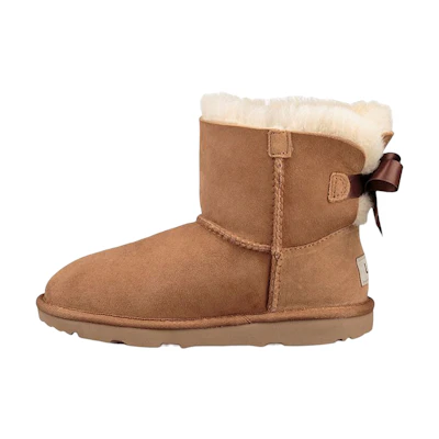(PS) UGG Mini Bailey Bow II (Big ) Chestnut
