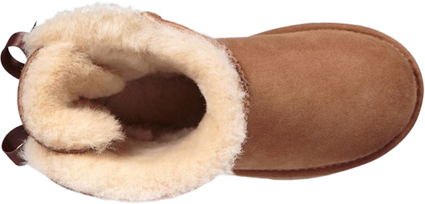 大童 UGG Mini Bailey Bow II 加絨雪地靴 栗子棕色 Purchase 大童 UGG Mini Bailey Bow II 加絨雪地靴 栗子棕色