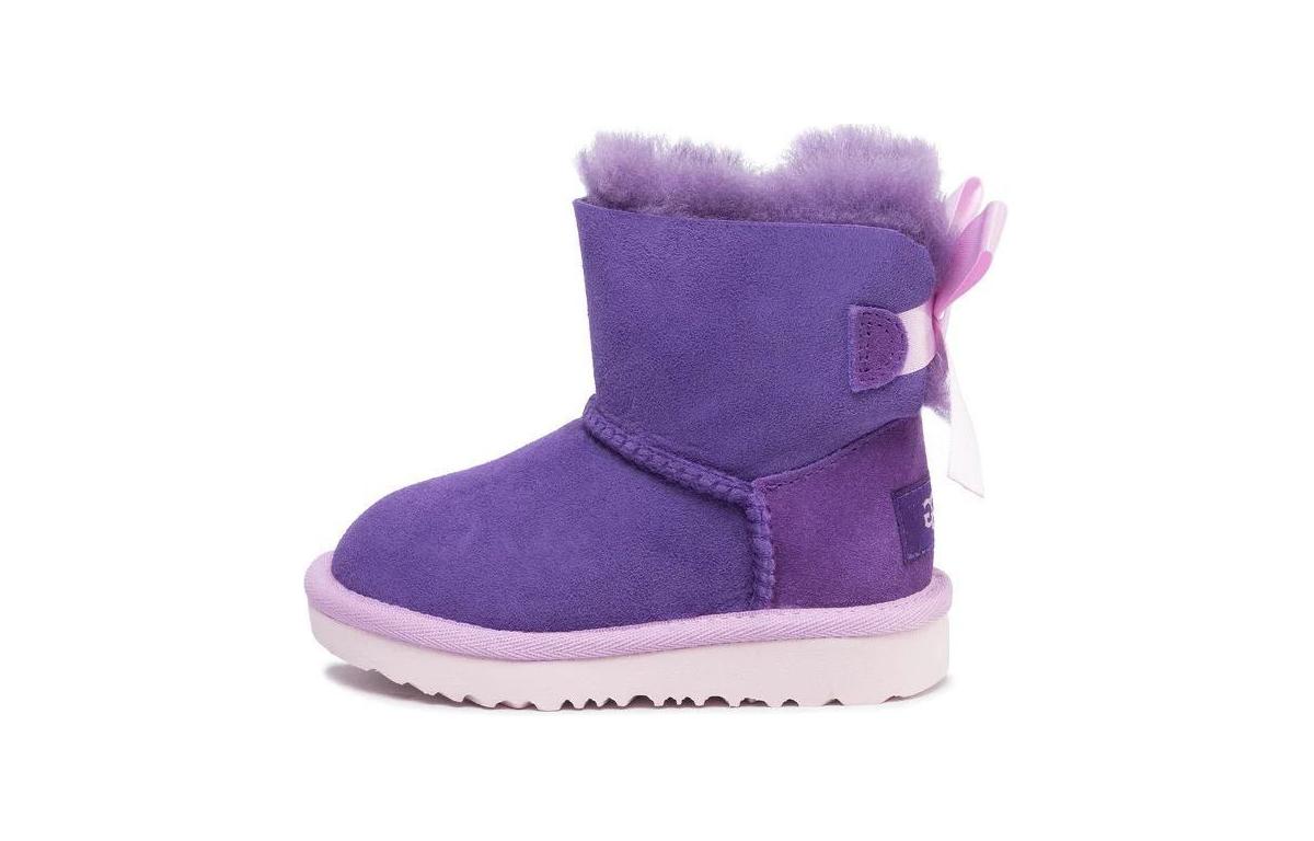(Toddler) UGG Mini Bailey Bow II 'Purple' 1017397T-VBLM