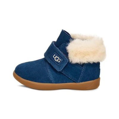 (PS) UGG Nolen fur Short Boots Deep Blue