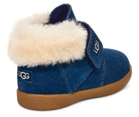 (Preschool) UGG Nolen fur Short Boots Deep Blue 1106229T-NWNV Lookbook (Preschool) UGG Nolen fur Short Boots Deep Blue 1106229T-NWNV