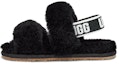 Buy (TD) UGG Oh Yeah 'Hitam Gebu Hujung-Parut Terbuka' 1116636T-BLK