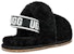 (TD) UGG Oh Yeah 'Hitam Gebu Hujung-Parut Terbuka' 1116636T-BLK