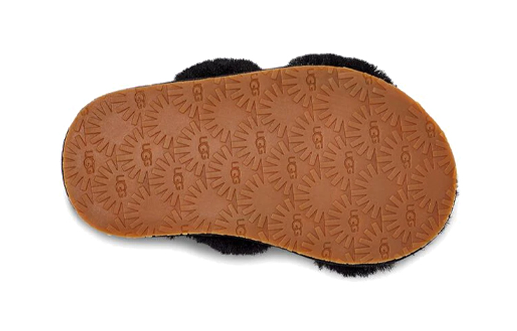 Details for (TD) UGG Oh Yeah 'Negro con Flecos Abierto' 1116636T-BLK