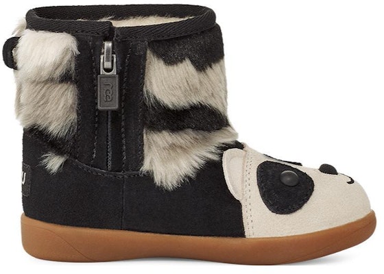 (Toddler) UGG Panda Stuffie 'Black White' 1130353T-BLK Order (Toddler) UGG Panda Stuffie 'Black White' 1130353T-BLK