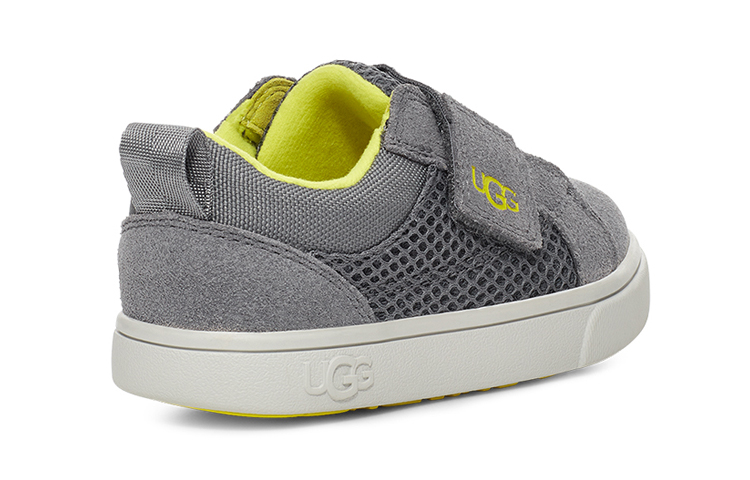 Shop 中童 UGG Rennon 低筒 織物 簡約舒適 時尚板鞋 灰色