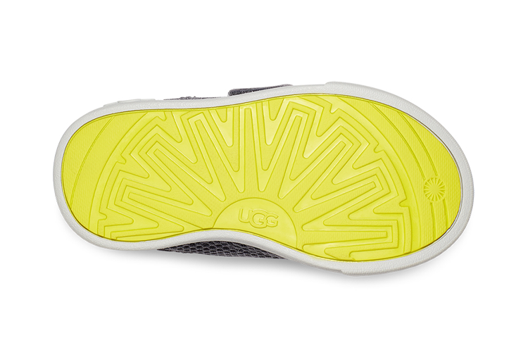 Details for 中童 UGG Rennon 低筒 織物 簡約舒適 時尚板鞋 灰色
