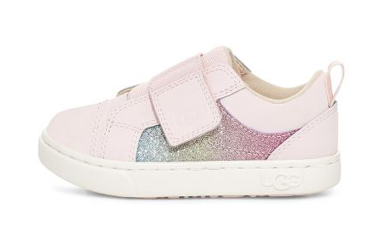 (Toddler) UGG Rennon Low Shoe 'Seashell Pink Rainbow Glitter' 1124874T-SPRGL