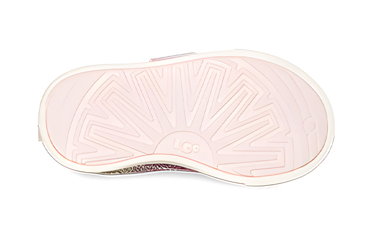 Purchase (TD) UGG Rennon Low Kasut 'Seashell Pink Rainbow Glitter' 1124873T-SPRGL