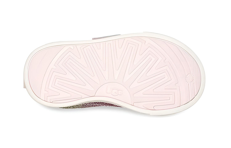 Details for (TD) UGG Rennon Low Schoen ''Seashell Pink Rainbow Glitter'' 1124874T-SPRGL