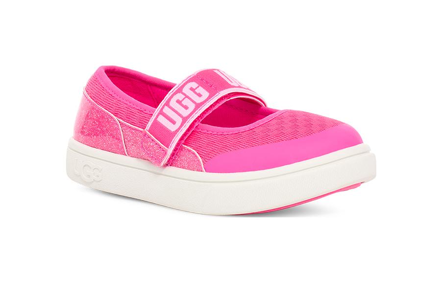 Lookbook (TD) UGG Rennon Skimmer Glitter 'Lavender Fog' para mujer. 1136478T-LRFG