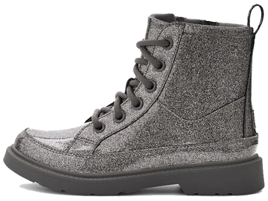 (Toddler) UGG Robley Glitter 'Grey Fleece-Lined Lace-Up Boots' 1116377T-CHA Buy (Toddler) UGG Robley Glitter 'Grey Fleece-Lined Lace-Up Boots' 1116377T-CHA