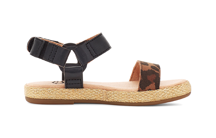 Order (TD) Sandal UGG Rynell Leopard 'Cokelat' 1121494T-TAN