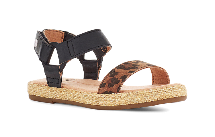 Lookbook (TD) Sandal UGG Rynell Leopard 'Cokelat' 1121494T-TAN