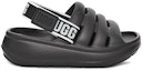 Order (TD) UGG Sport Yeah Slide Hitam 1129050T-BLK