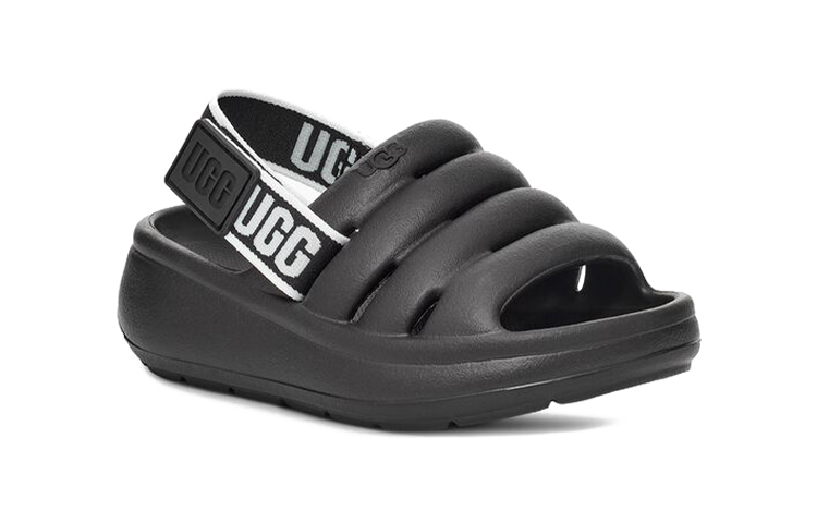 Lookbook (TD) UGG Sport Yeah Slide Schwarz 1129050T-BLK