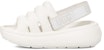 (TD) UGG Sport Yeah Slide Putih Cerah 1129050T-BRWH