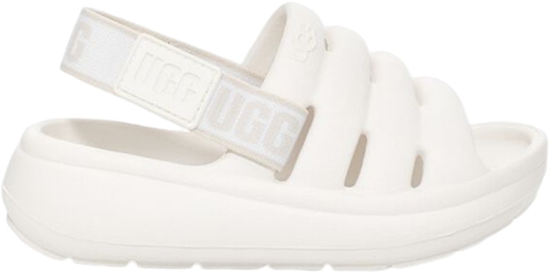 (幼童)UGG Sport Yeah 亮白色拖鞋 1129050T-BRWH Order (幼童)UGG Sport Yeah 亮白色拖鞋 1129050T-BRWH