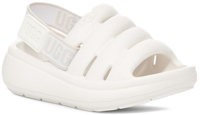 (幼童)UGG Sport Yeah 亮白色拖鞋 1129050T-BRWH Lookbook (幼童)UGG Sport Yeah 亮白色拖鞋 1129050T-BRWH