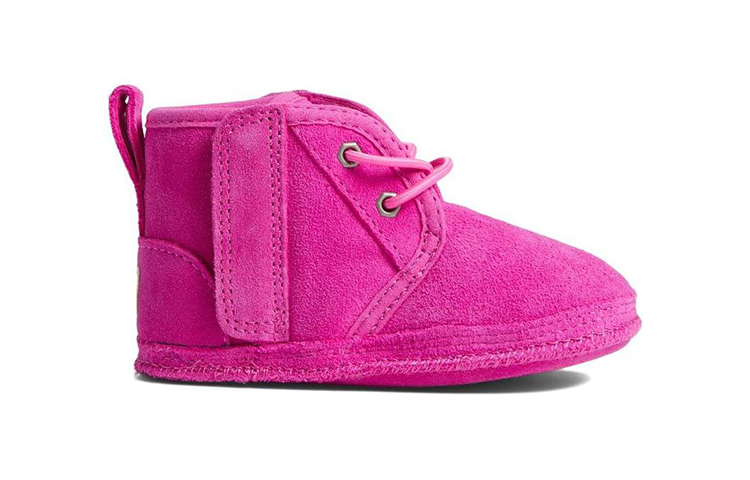 Order (TD) UGG スエード ラウンドトゥ フラット パープル 1103500I-RRE