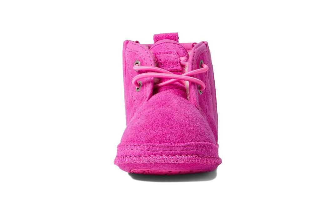 Lookbook (TD) UGG スエード ラウンドトゥ フラット パープル 1103500I-RRE